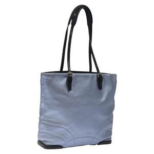 Pre Loved prada Women Blue Shoulder Bags